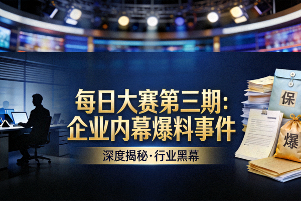 每日大赛第三期：企业内幕爆料事件高清视频封面